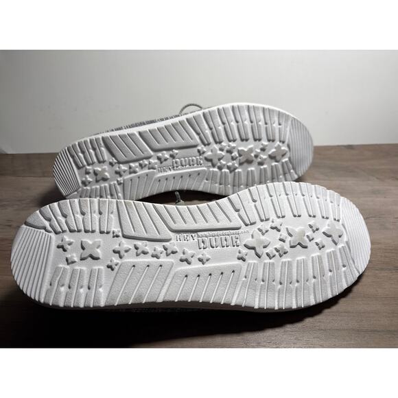 Hey Dude Wally Stretch Mix Granite Gray Black‎ Men’s Slip on Size 13 EU 46- NWT main image 7